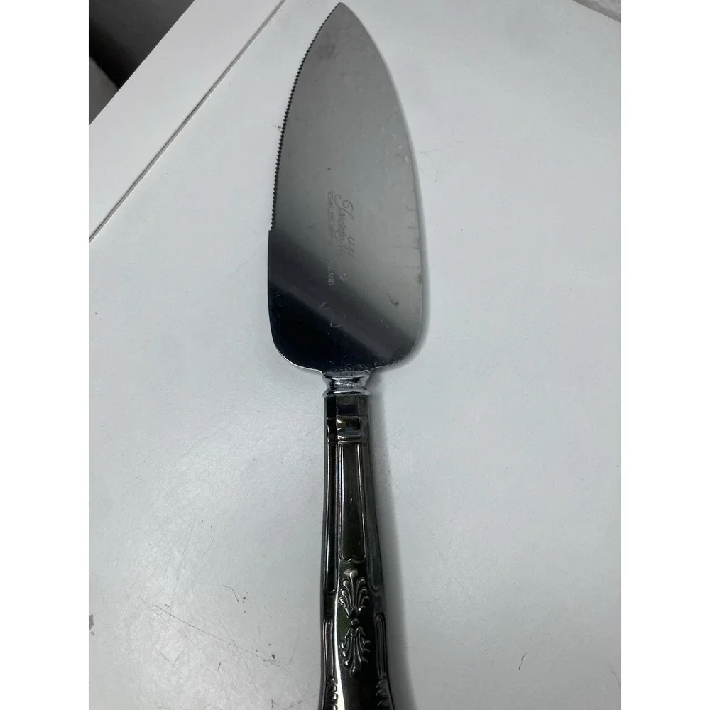Treasure Masters Sheffield England Steel Wedding Cake Server Utensils